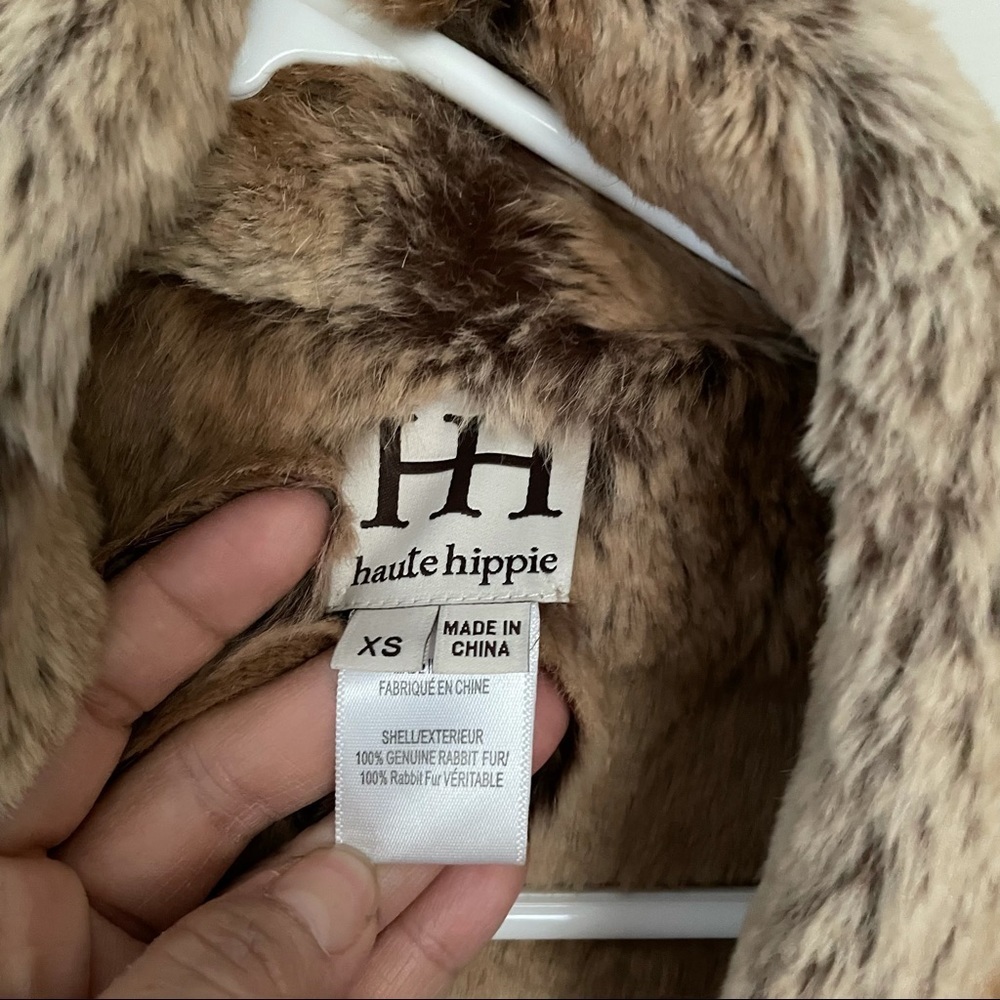 Haute Hippie Rabbit Fur Vest - Picture 8 of 14